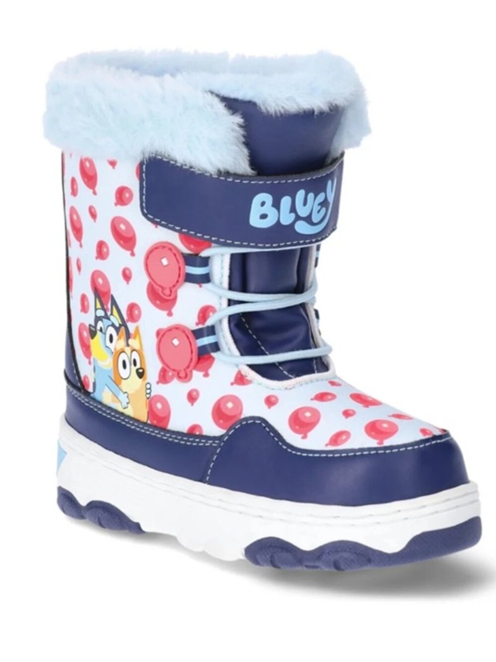 Bluey Snow Boots Toddler Size 7 8 9 10 11 or 12 Brand New